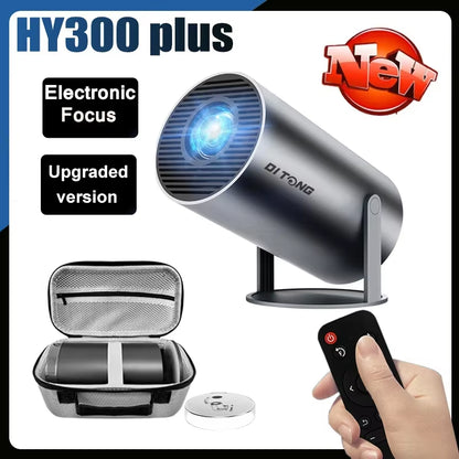 HY300 plus HD Projector Portatil 4K 1280X720P Android LED Video Home Theater Cinema Phone Mini Proyector Movie HY300 Pro