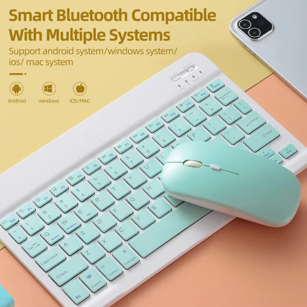 Silent Bluetooth Mouse Marcaron Computer Laptop Optical Mouse Wireless for Ipad Samsung Tablet Universal Mice Noiseless