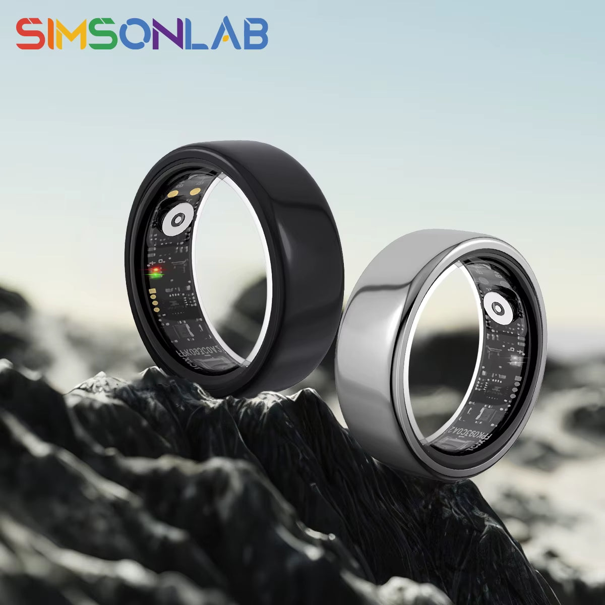 New Low Power Smart Ring Multi-Exercise Mode Blood Pressure Measurement and Monitoring IP68 Waterproof Bluetooth 5.0