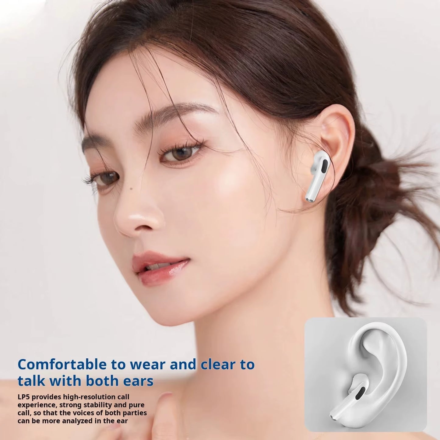 2024 New Air Pro True Wireless Bluetooth Earphones Headphones Hifi Sound Low Latency Noise Reduction Earbuds for Iphone Android